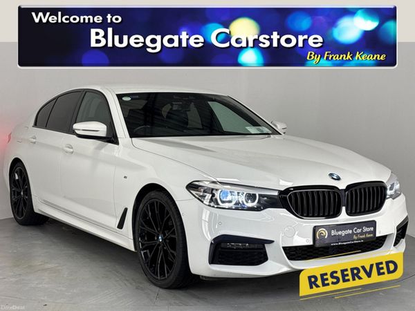 BMW 5-Series Saloon, Diesel, 2020, White