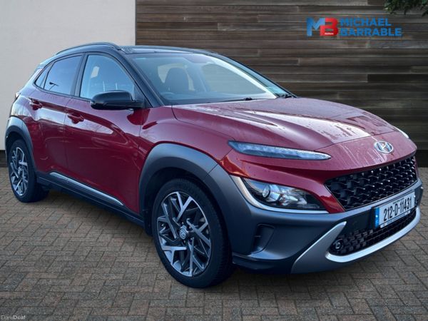 Hyundai KONA MPV, Petrol Hybrid, 2021, Red