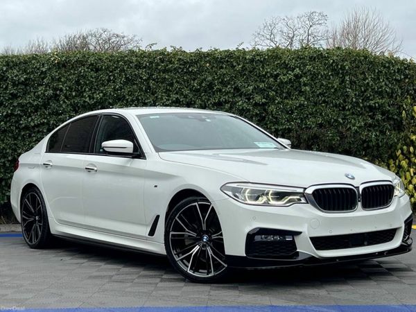 BMW 5-Series Saloon, Diesel, 2018, White