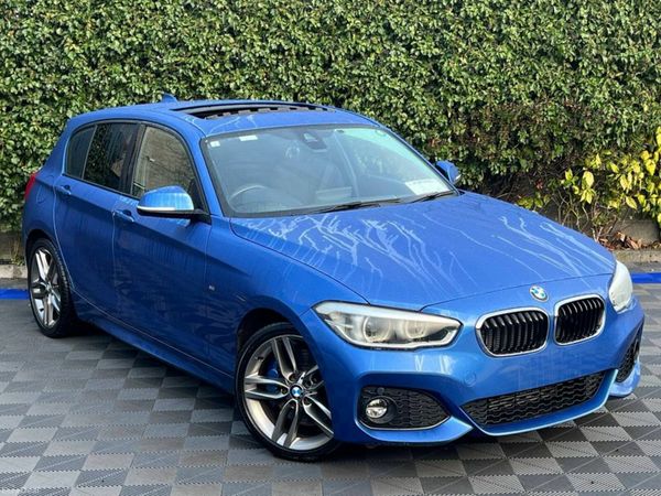 BMW 1-Series Hatchback, Diesel, 2017, Blue
