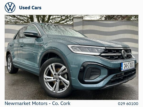 Volkswagen T-Roc SUV, Petrol, 2024, Blue