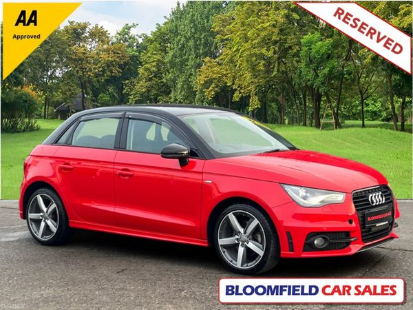 Audi A1 Hatchback, Petrol, 2014, Red