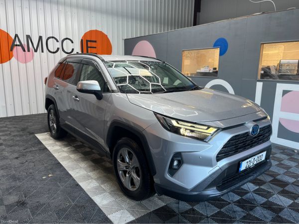 Toyota RAV4 SUV, Petrol Hybrid, 2022, Silver