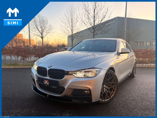 BMW 3-Series Saloon, Petrol Plug-in Hybrid, 2018, Silver