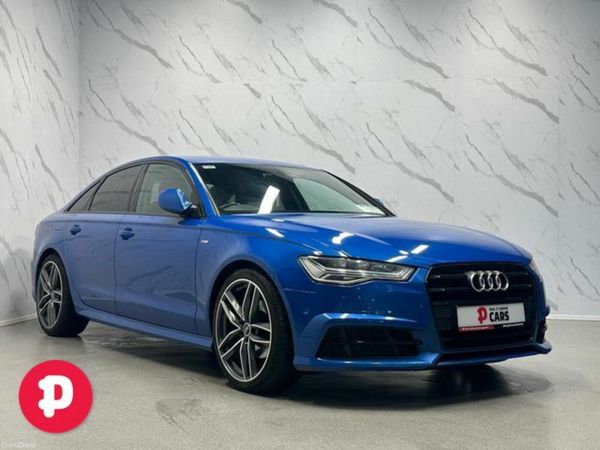 Audi A6 Saloon, Diesel, 2017, Blue