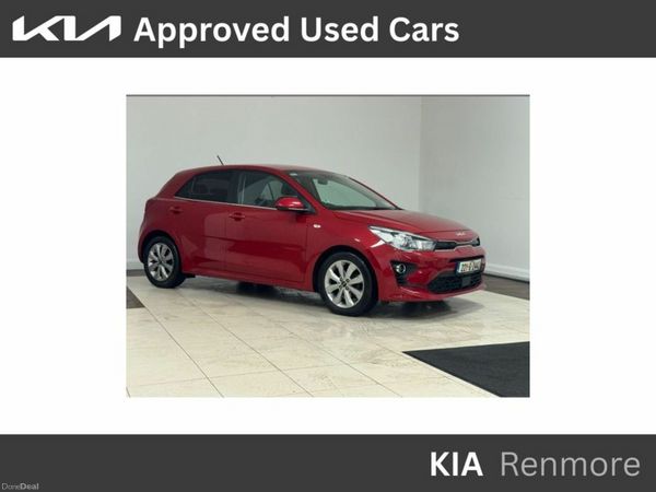Kia Rio Hatchback, Petrol, 2022, Red