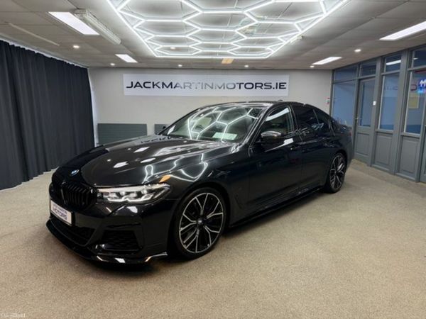 BMW 5-Series Saloon, Diesel, 2021, Black