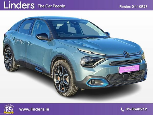 Citroen e-C4 Hatchback, Electric, 2022, Blue