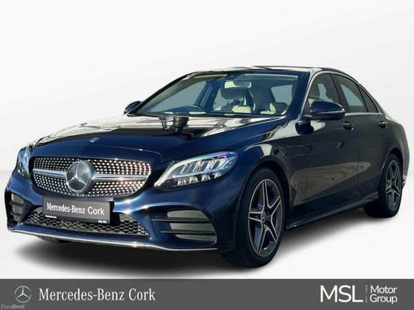 Mercedes-Benz C-Class Saloon, Diesel, 2019, Blue