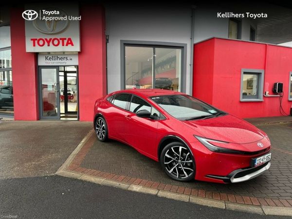 Toyota Prius Hatchback, Petrol Plug-in Hybrid, 2023, Red