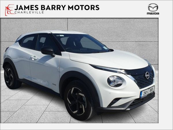 Nissan Juke SUV, Petrol Hybrid, 2024, White