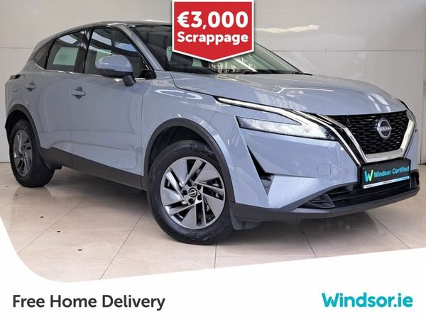 Nissan Qashqai SUV, Petrol, 2022, Grey