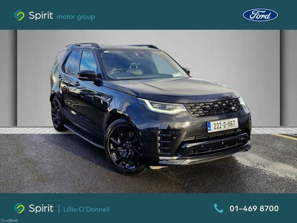 Land Rover Discovery SUV, Diesel, 2022, Black