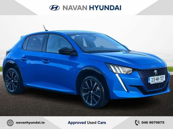 Peugeot 208 Hatchback, Electric, 2023, Blue