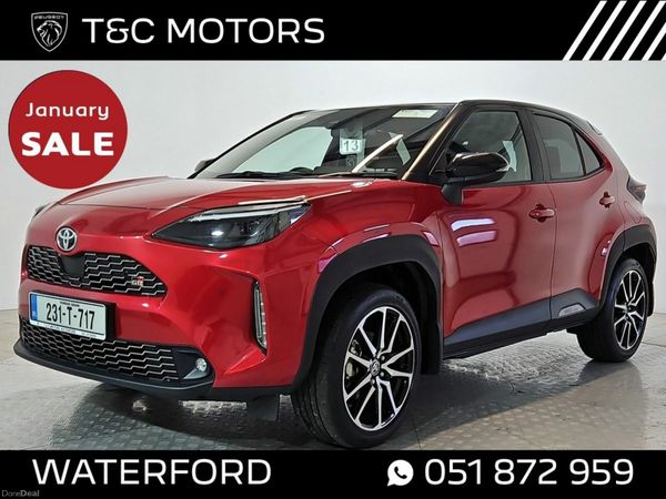 Toyota Yaris Cross Hatchback, Petrol Hybrid, 2023, Red