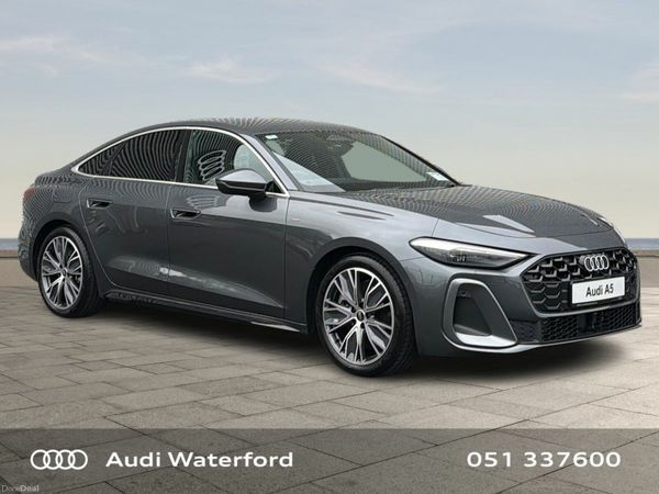 Audi A5 Saloon, Petrol Hybrid, 2026, Grey