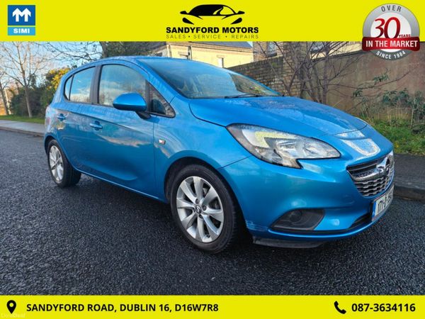 Opel Corsa Hatchback, Petrol, 2017, Blue