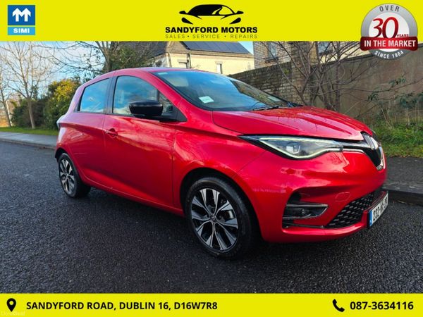 Renault Zoe Hatchback, Electric, 2023, Red