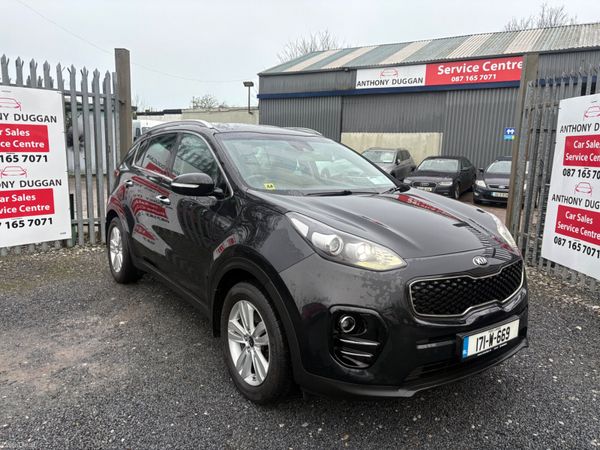 Kia Sportage SUV, Diesel, 2017, Black