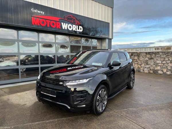 Land Rover Range Rover Evoque SUV, Petrol Plug-in Hybrid, 2024, Black