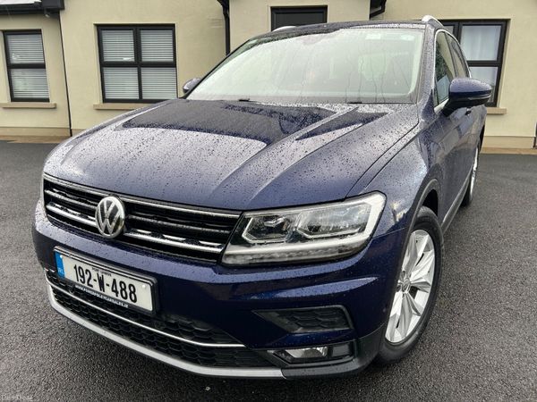 Volkswagen Tiguan SUV, Diesel, 2019, Blue