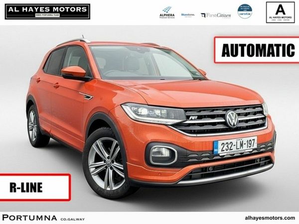 Volkswagen T-Cross SUV, Petrol, 2023, Orange