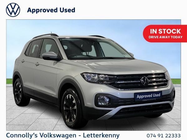 Volkswagen T-Cross SUV, Petrol, 2023, Grey