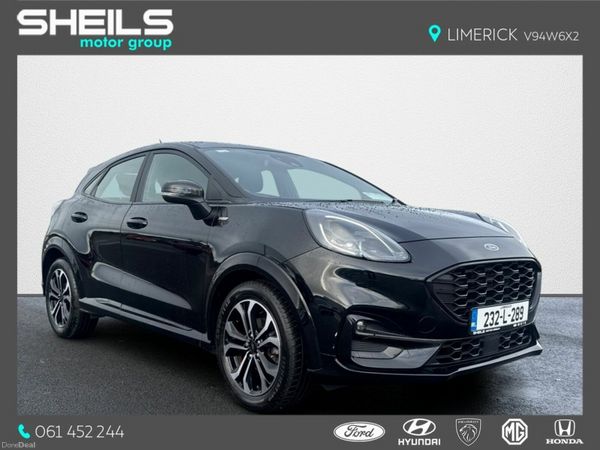 Ford Puma MPV, Petrol Hybrid, 2023, Black