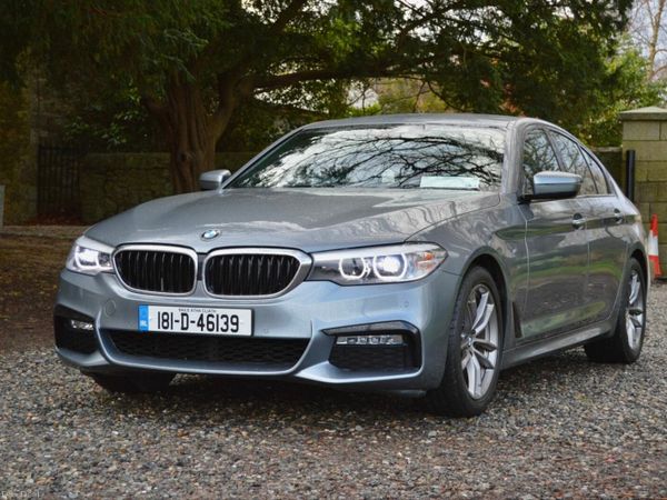 BMW 5-Series Saloon, Diesel, 2018, Blue