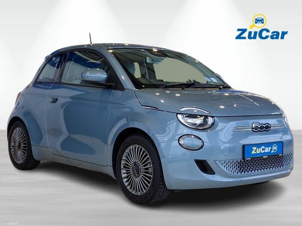 Fiat 500e Hatchback, Electric, 2022, Blue