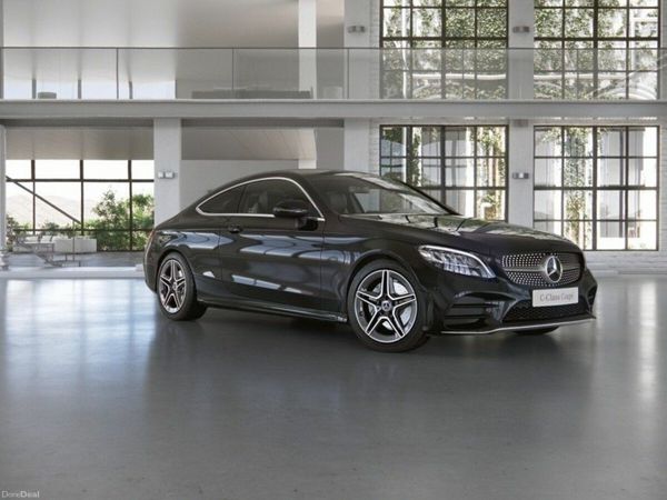 Mercedes-Benz C-Class Coupe, Diesel, 2021, Black
