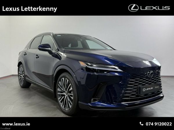 Lexus RX450H+ SUV, Petrol Plug-in Hybrid, 2025, Blue