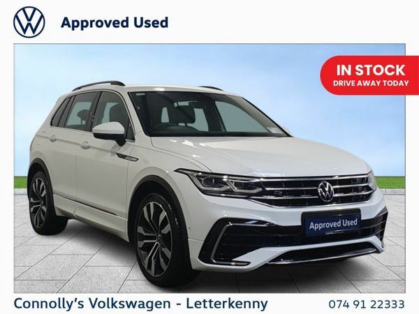 Volkswagen Tiguan SUV, Diesel, 2021, White