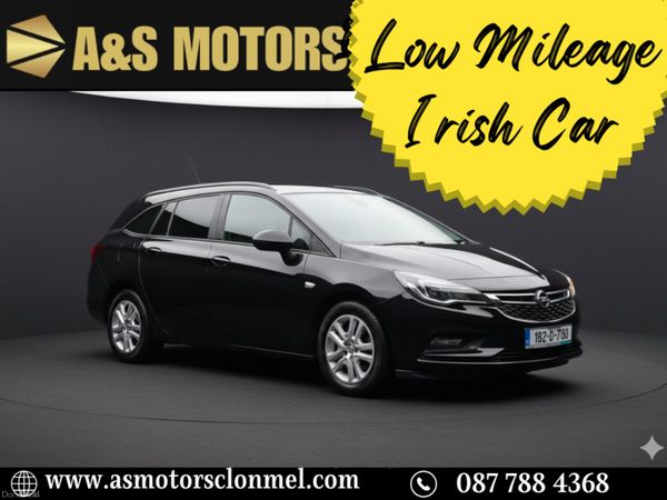 Opel Astra Estate, Diesel, 2018, Black