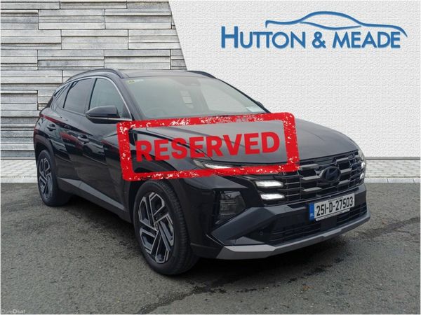 Hyundai Tucson SUV, Petrol Plug-in Hybrid, 2025, Black