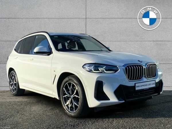 BMW X3 SUV, Diesel Hybrid, 2023, White