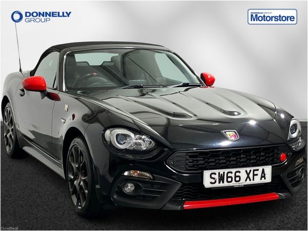 Abarth 124 Spider Coupe, Petrol, 2016, Black