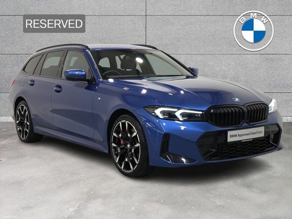 BMW 3-Series Estate, Petrol Plug-in Hybrid, 2025, Blue