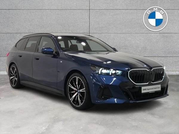 BMW i5 Estate, Electric, 2025, Blue