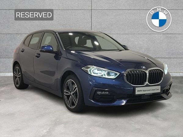 BMW 1-Series Hatchback, Diesel, 2021, Blue