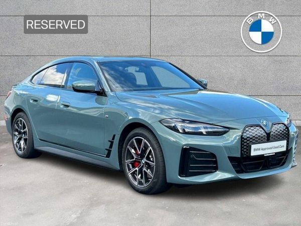 BMW i4 Hatchback, Electric, 2025, Green