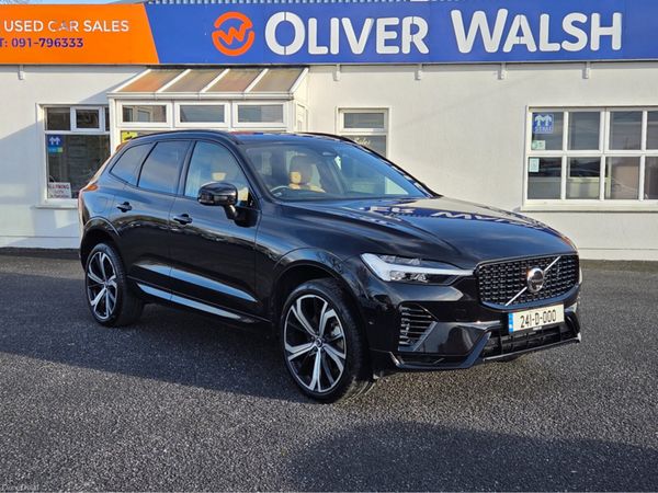 Volvo XC60 SUV, Petrol Plug-in Hybrid, 2024, Black