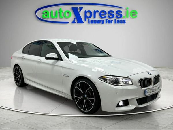 BMW 5-Series Saloon, Diesel, 2016, White