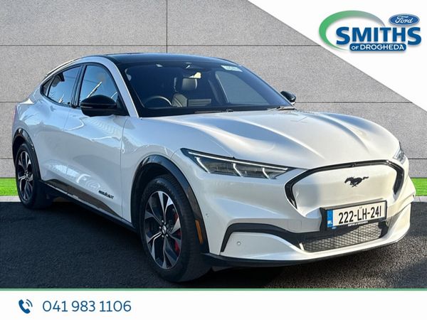 Ford Mustang Mach-E Hatchback, Electric, 2022, White