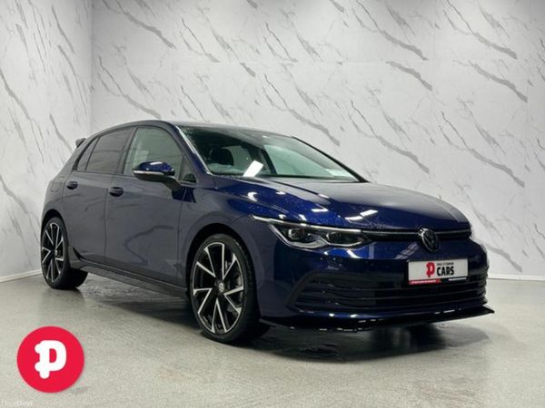 Volkswagen Golf Hatchback, Petrol Hybrid, 2022, Blue