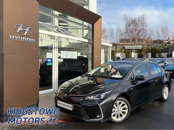 Toyota Corolla Saloon, Petrol Hybrid, 2022, Black