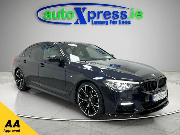BMW 5-Series Saloon, Diesel, 2019, Black