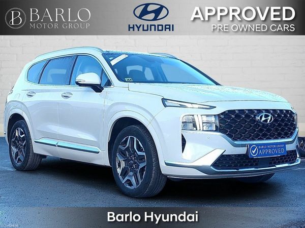 Hyundai Santa Fe SUV, Petrol Plug-in Hybrid, 2023, White