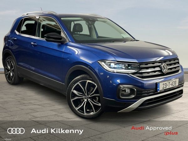 Volkswagen T-Cross Estate, Petrol, 2023, Blue