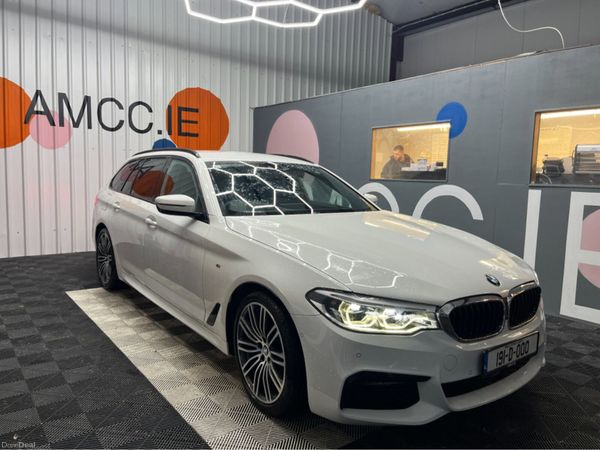 BMW 5-Series Estate, Diesel, 2019, White